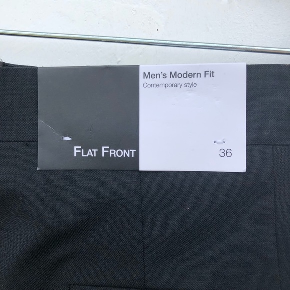 Doc And Amelia Men’s Modern Fit Flat Front Pants - Picture 4 of 5